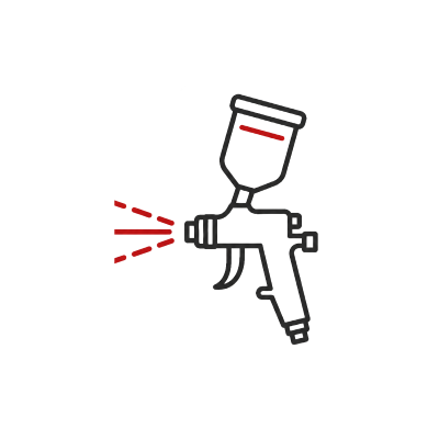pistola aerografo icons